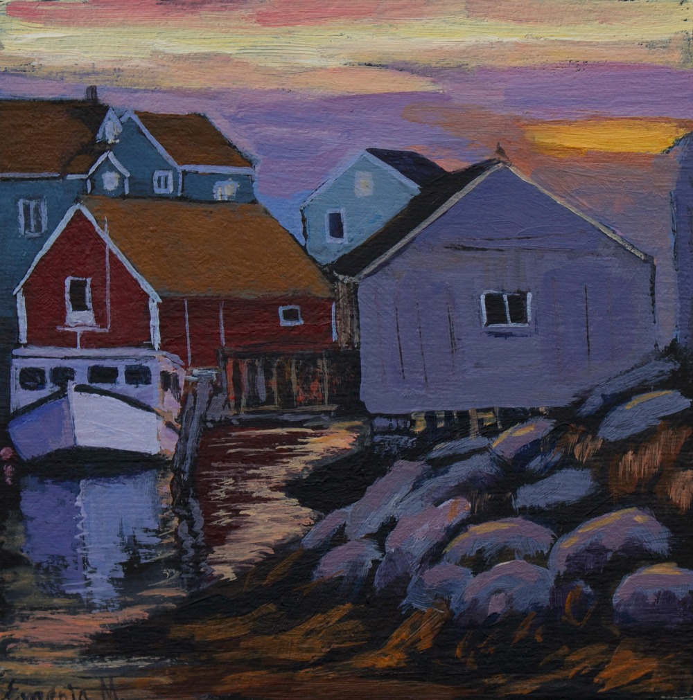 Lunenburg Nova Scotia >> Miniatures and Ornaments | Evgenia Makogon Fine Art Lunenburg Nova Scotia >> Miniatures and Ornaments | Evgenia Makogon Fine Art