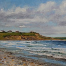 "Hirtles Beach" 15X30 oil on canvas SOLD