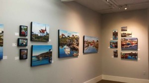 paintings of Peggy's Cove on display at Teichert gallery