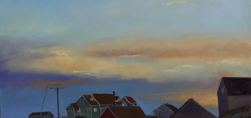 Peggy’s cove oil paintings at Made in the Maritimes